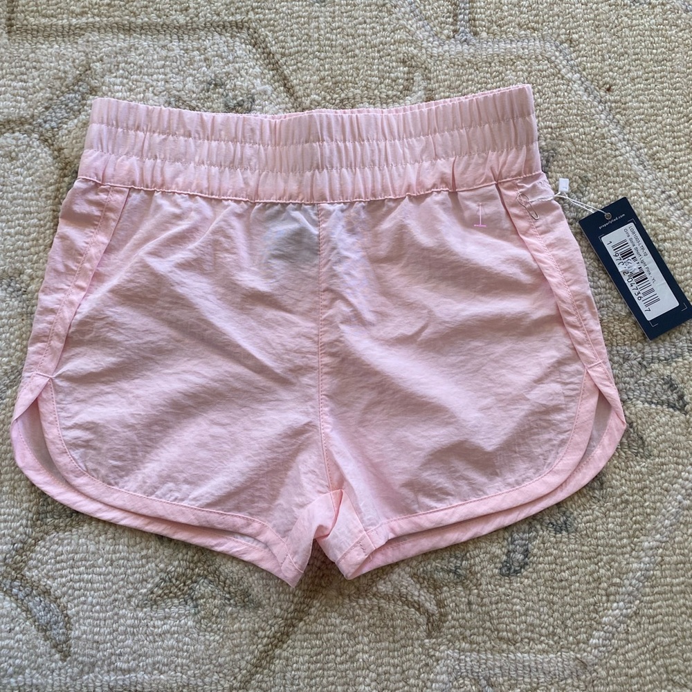 PROPERLY TIED Youth Girls Solis Shorts in Light Pink Size YL - Picture 2 of 5